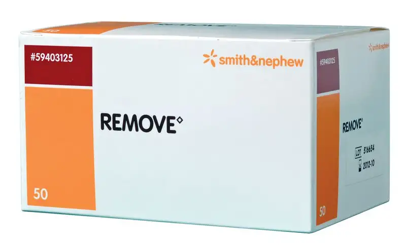 Tampons de dissolvant Remove® pour adhésifs médicaux