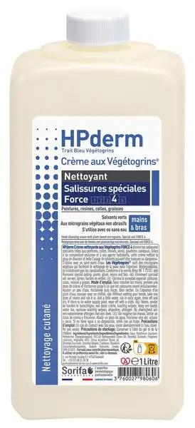 Crème nettoyante pour salissures spéciales - Force 4 Trait bleu
