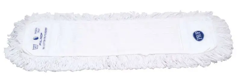 Frange à poches pour support balai plat