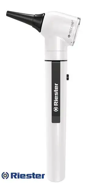 Otoscope Riester E-scope® à fibre optique LED