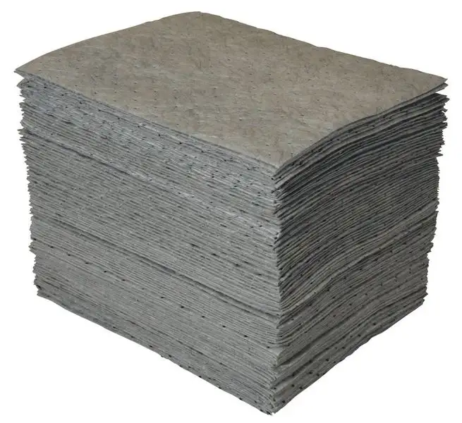 Feuilles absorbantes industrielles