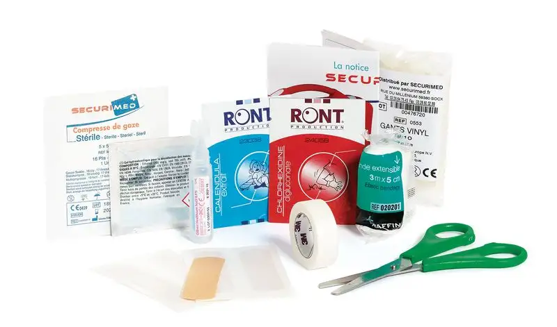 Recharge pour trousse premiers soins individuelle de poche
