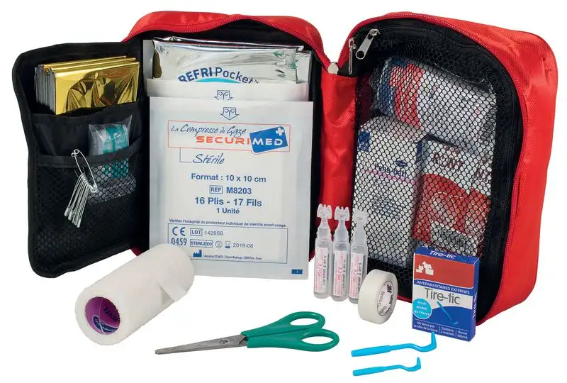 Trousse de secours agent forestier