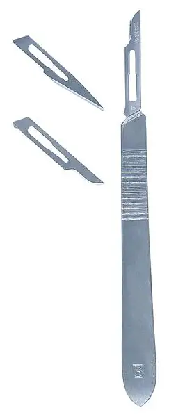 Manche bistouri inox n°3