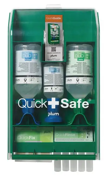 Coffret lavage oculaire Quick Safe industrie chimique