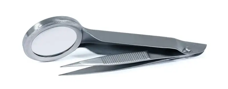 Pince à échardes loupe - petit modèle
