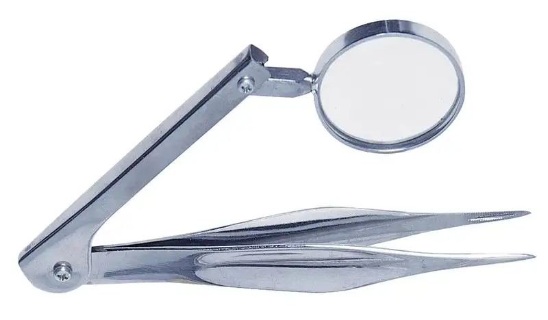 Pince à échardes loupe - grand modèle