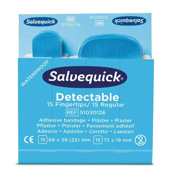 Recharges pansements détectables bout de doigt Cederroth