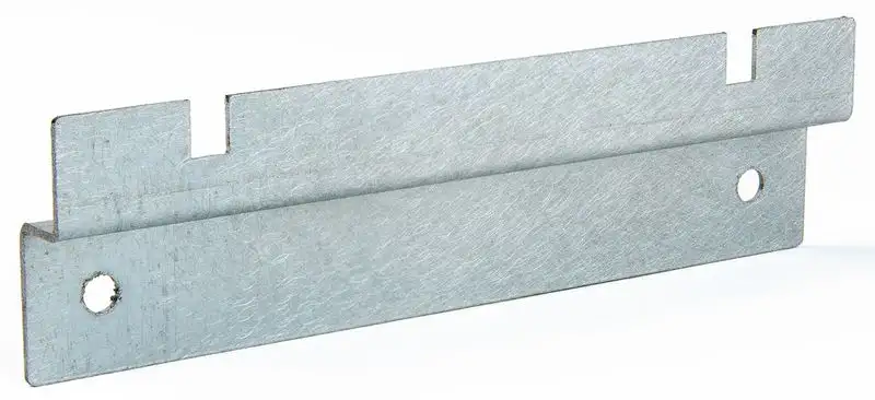 Plaque de fixation murale pour poubelle à bascule