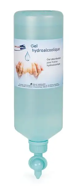 Flacon Airless 1 L gel Securimed pour distributeur