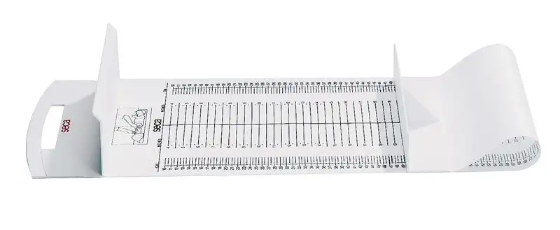 Toise de mesure pédiatrique matelas Seca 210