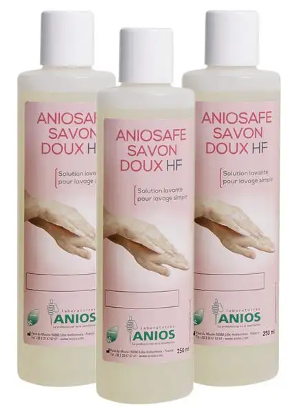 Savon doux Anios 3 flacons 250 ml