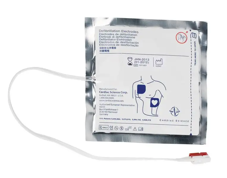 Electrodes enfant pour défibrillateur de formation G3