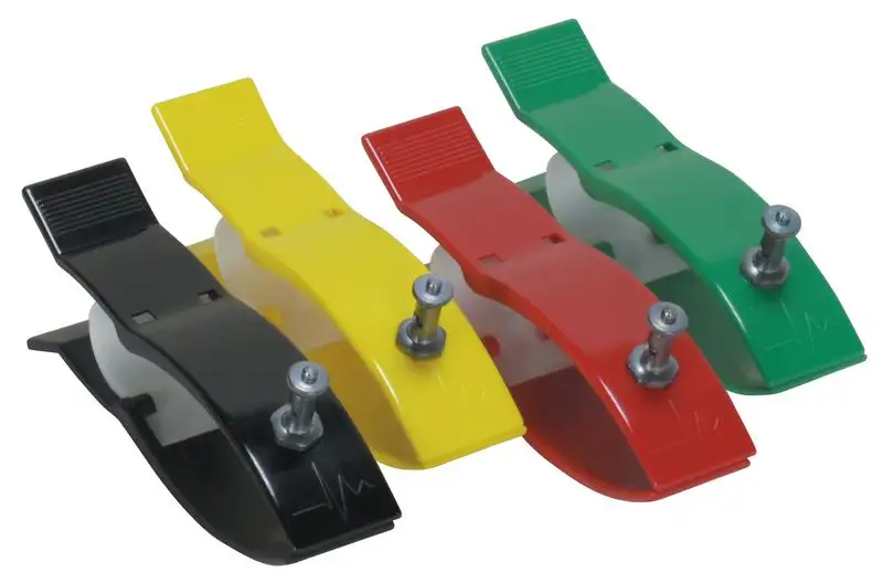 Jeu de 4 pinces membres ECG
