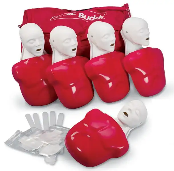 Kit 5 mannequins de secourisme Basic Buddy adulte