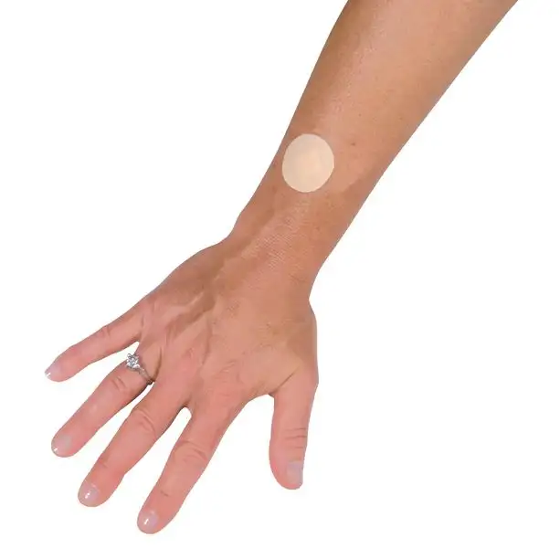 Pansements tissés ronds