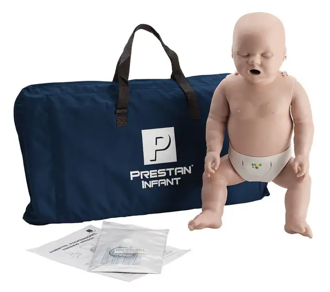 Mannequin de secourisme Prestan bébé avec moniteur