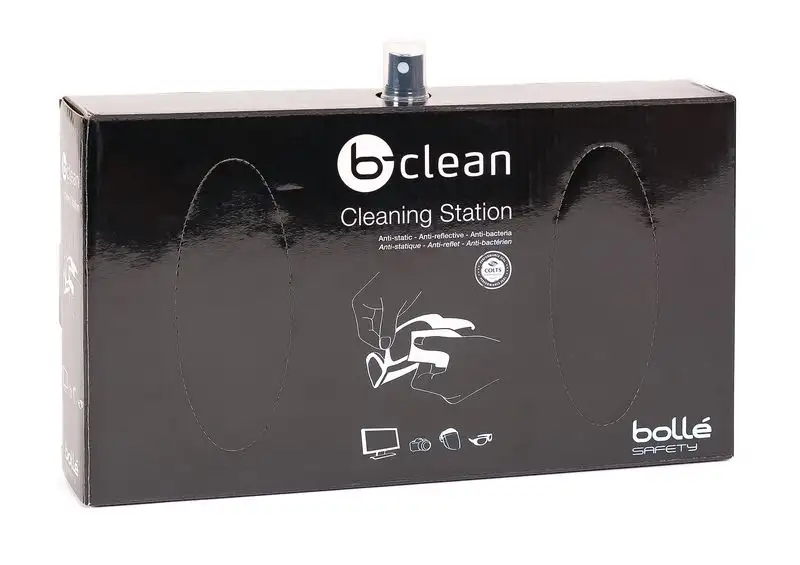 Station murale nettoyants pour lunettes b-clean Bollé Safety