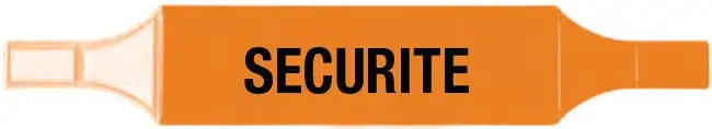 Brassards économiques Sécurité