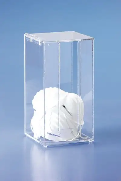 Boîte de rangement masques protection