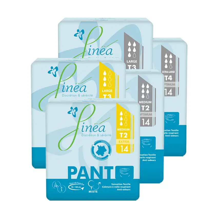 Finéa Pant absorbent underwear - bag of 14 pieces - Finéa - Extra Medium Day