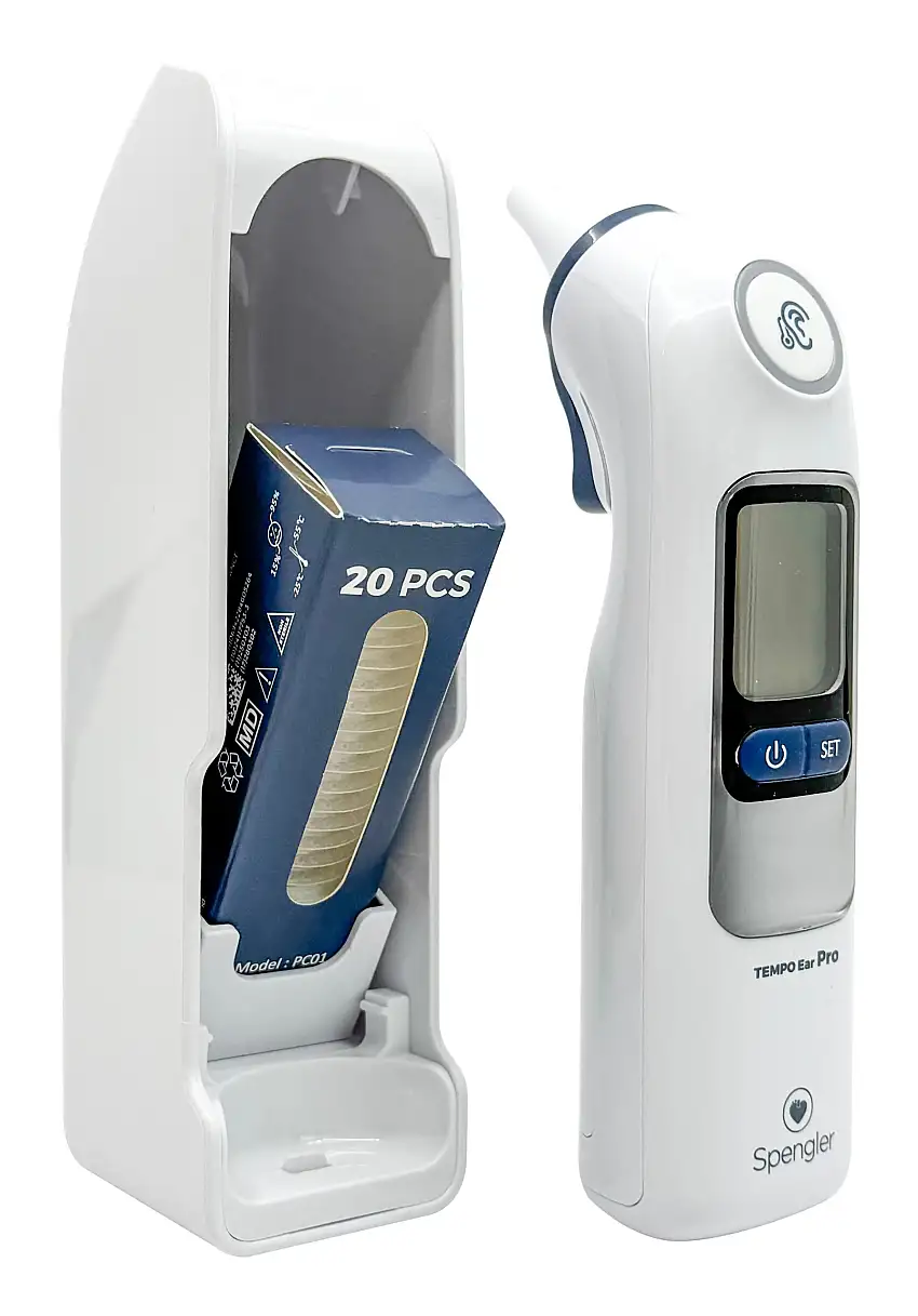 Thermomètre auriculaire Tempo Ear Pro - Spengler - À piles