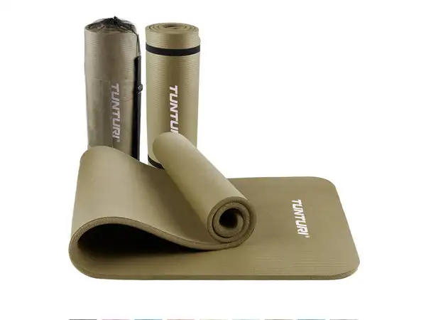 Tunturi NBR Fitnessmatte dunkelgrün, 180 x 60 x 1.5 cm