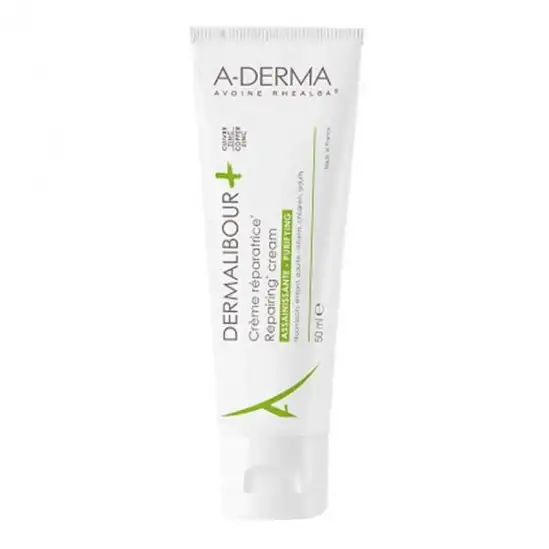 A-derma dermalibour+ cica-crème réparatrice assainissante 50ml