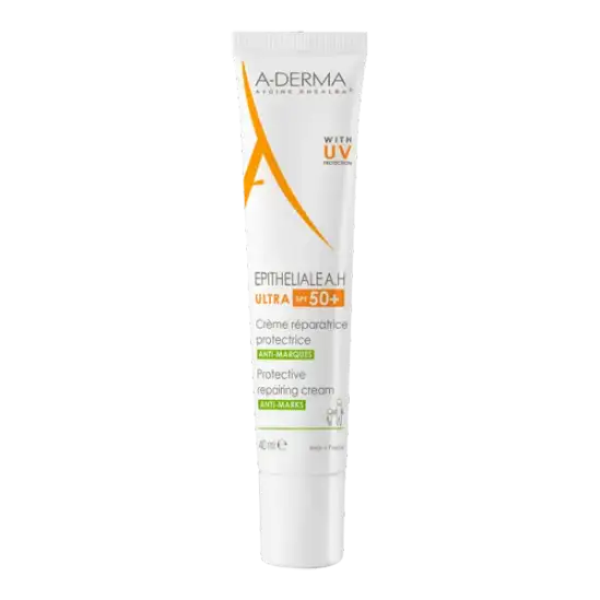 A-derma epitheliale A.H ultra spf50+ crème réparatrice 40ml