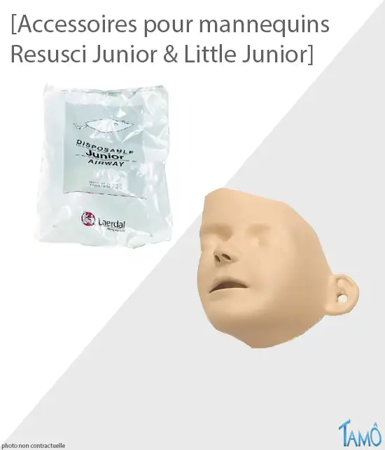 Accessoires mannequins resusci junior & little junior