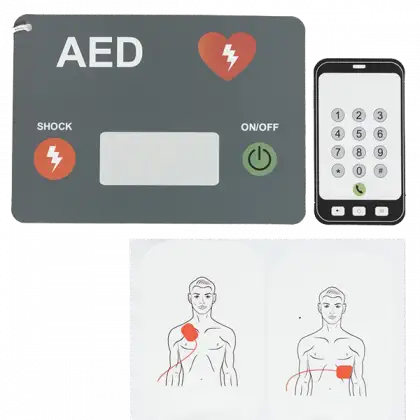 Jeu d'accessoires pour mannequin AmbuMan School (lot de 10)