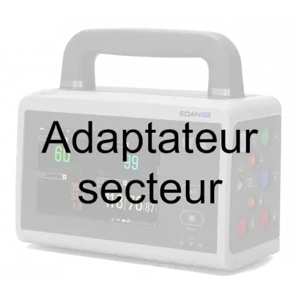 Adaptateur secteur pour moniteur multiparamètre EDAN iM20