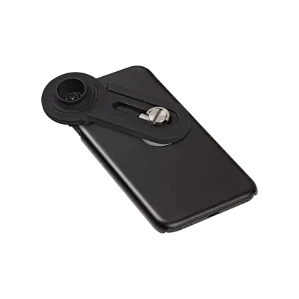 Adaptateur smartphone universel pour dermatoscope Heine DeltaOne et Delta 30 à bouton de fixation