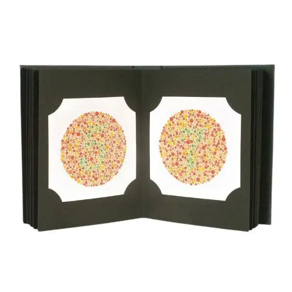 Album test Ishihara pour daltonisme - Comed