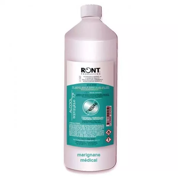 Alcool isopropylique 70% Bidon de 1L