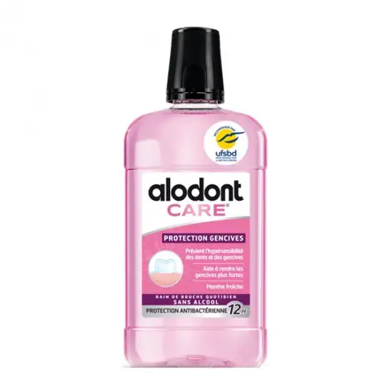 Alodont care protection gencives bain de bouche quotidien 500ml