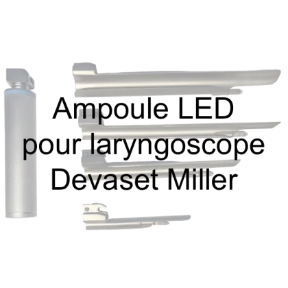 Ampoule LED pour laryngoscope Devaset Miller