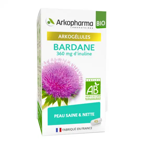 Arkopharma arkogélules bardane bio 45 gélules