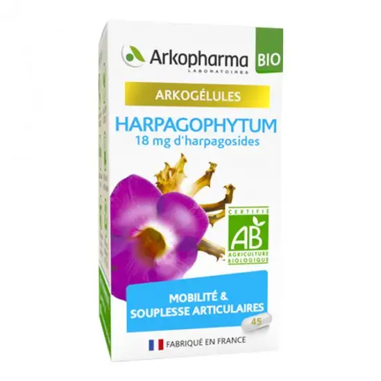 Arkopharma arkogélules bio harpagophytum 45 gélules