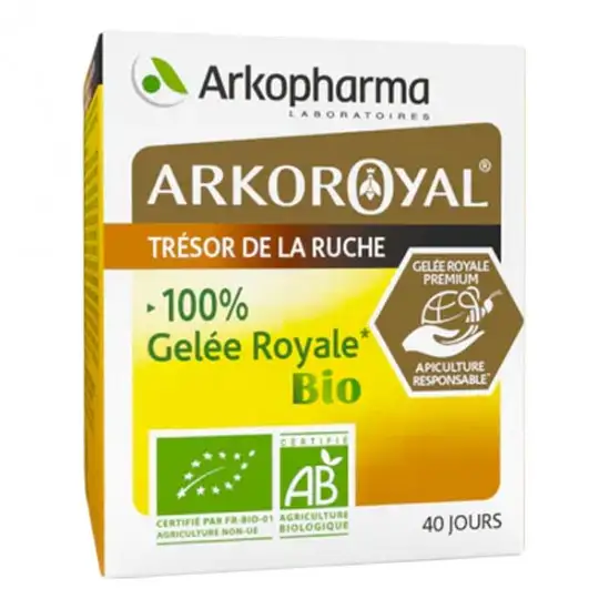 Arkopharma arkoroyal 100% gelée royale bio 40g