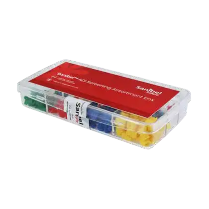 Assortiment d'embouts auriculaires jetables Sanibel ADI