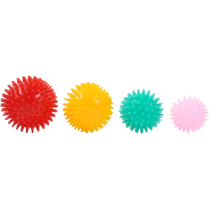 Balle de massage souple à picots durs
