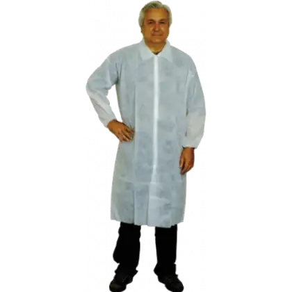 Blouses de protection Profilab blanches (carton de 50)