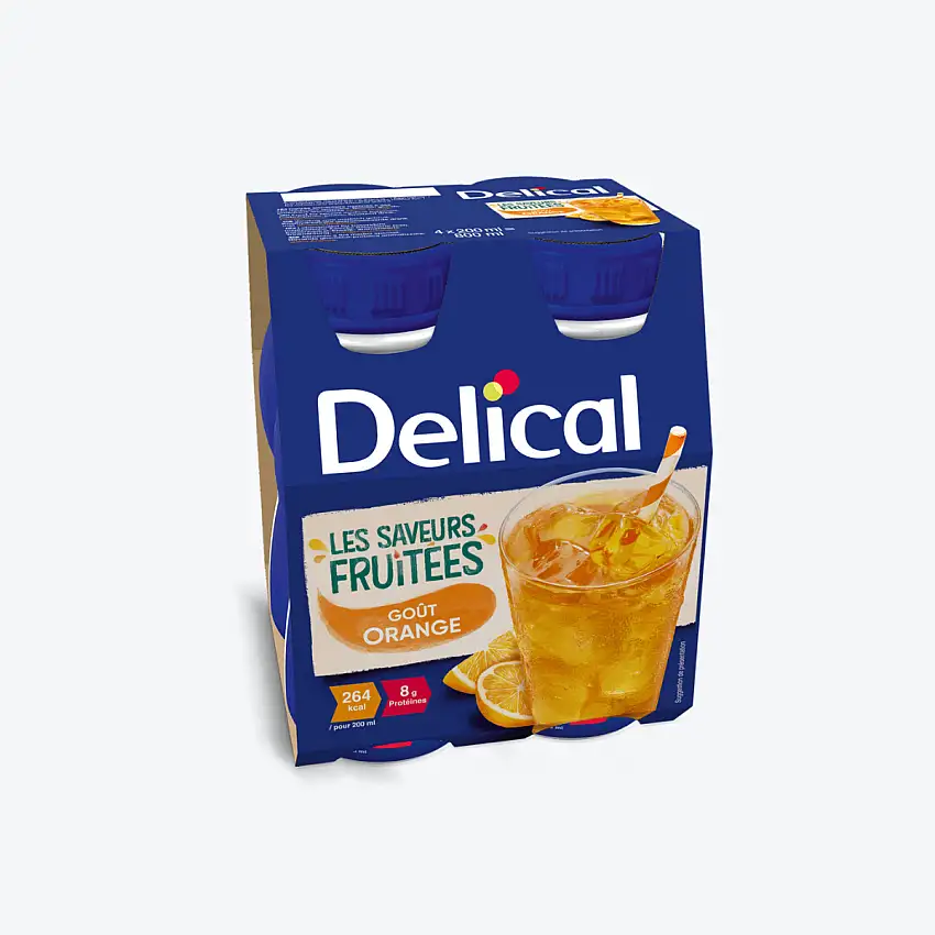Boisson fruitée - Pack de 4 bouteilles - Delical