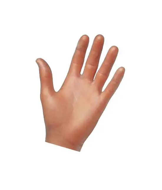 100 Gants vinyle non poudrés - Différentes tailles