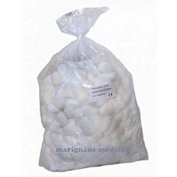 Boules de coton. Lot de 700