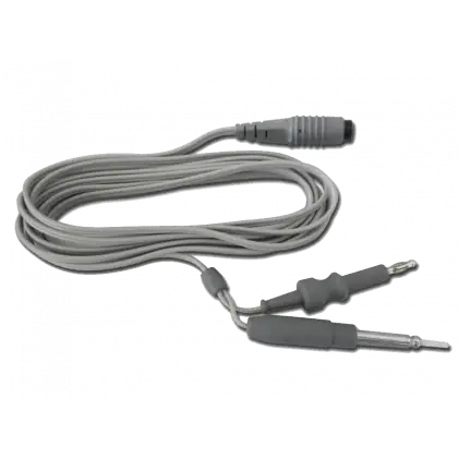 Câble bipolaire 2 pins pour unités électrochirurgicales Diatermo MB 122 et MB 160