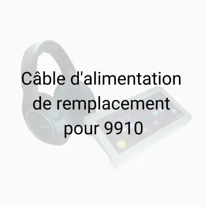 Câble d'alimentation pour audiomètre Electronica 9910