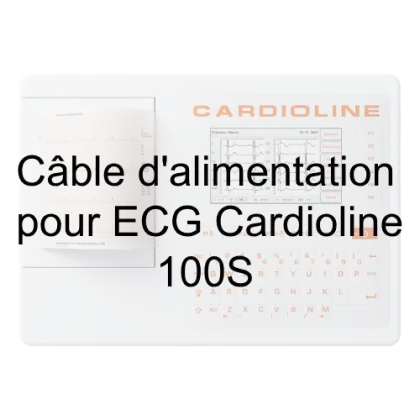 Câble d'alimentation pour ECG Cardioline 100S