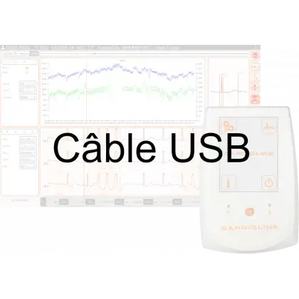 Câble USB pour Walk400h et ClickHolter NG
